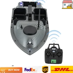 Rechargeable GPS Fishing Bait Boat with 2 Batteries