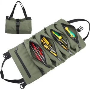 Bag Roll Up, Rollable Carrying Tool bag, Heavy Duty