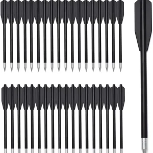 Bow and arrow college Crossbow Bolts Miniature Crossbows Arrows Black Plastic