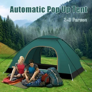 Automatic Pop Up Outdoor Tent Portable 2-3 Person